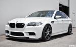 BMW M5 Alpine White by H&R and EAS 2017 года